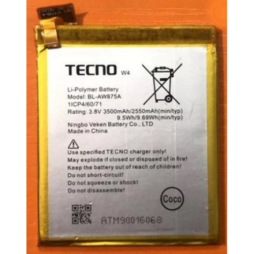 tecno s6s battery image