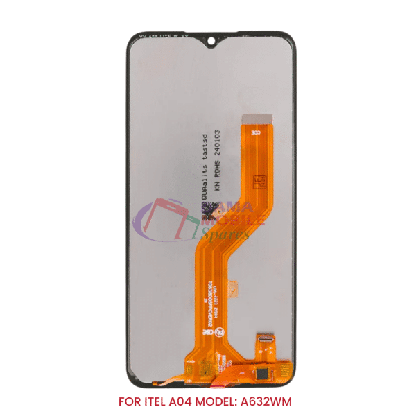 Screen Model A2004 ITEL A04 COMPLETE LCD - Dama Mobile Spares