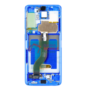 Original Samsung S20+ G985 G986 LCD + touch + frame (Service Pack). Factory quality replacement.