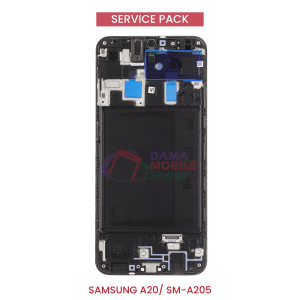 Samsung Galaxy A20 (SM-A205) Service Pack Complete LCD Screen Replacement Original AMOLED