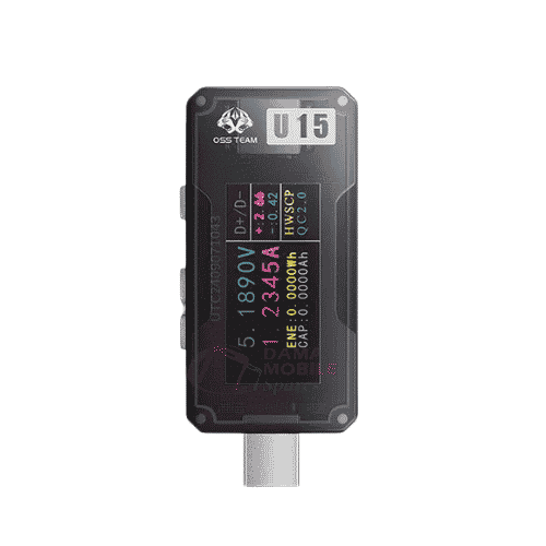 OSS U15 Digital Display Type-C Fast Charging Safety Tester [Multifunctional Voltage & Current Meter]