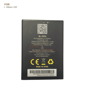 Villaon V20 Itel A14 Max Itel Muzik 400 Compatible Battery Replacement [Model BL-29DI]