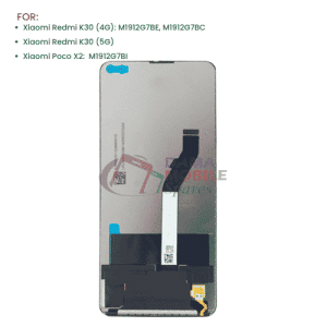 Xiaomi Redmi K30 Poco X2 Compatible Complete LCD Display & Touch Screen (120Hz)